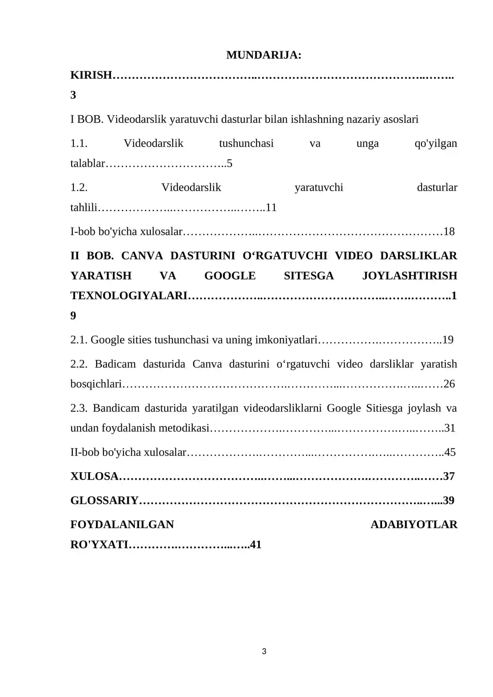 CANVA DASTURINI OʻRGATUVCHI VIDEO DARSLIKLAR YAR 3