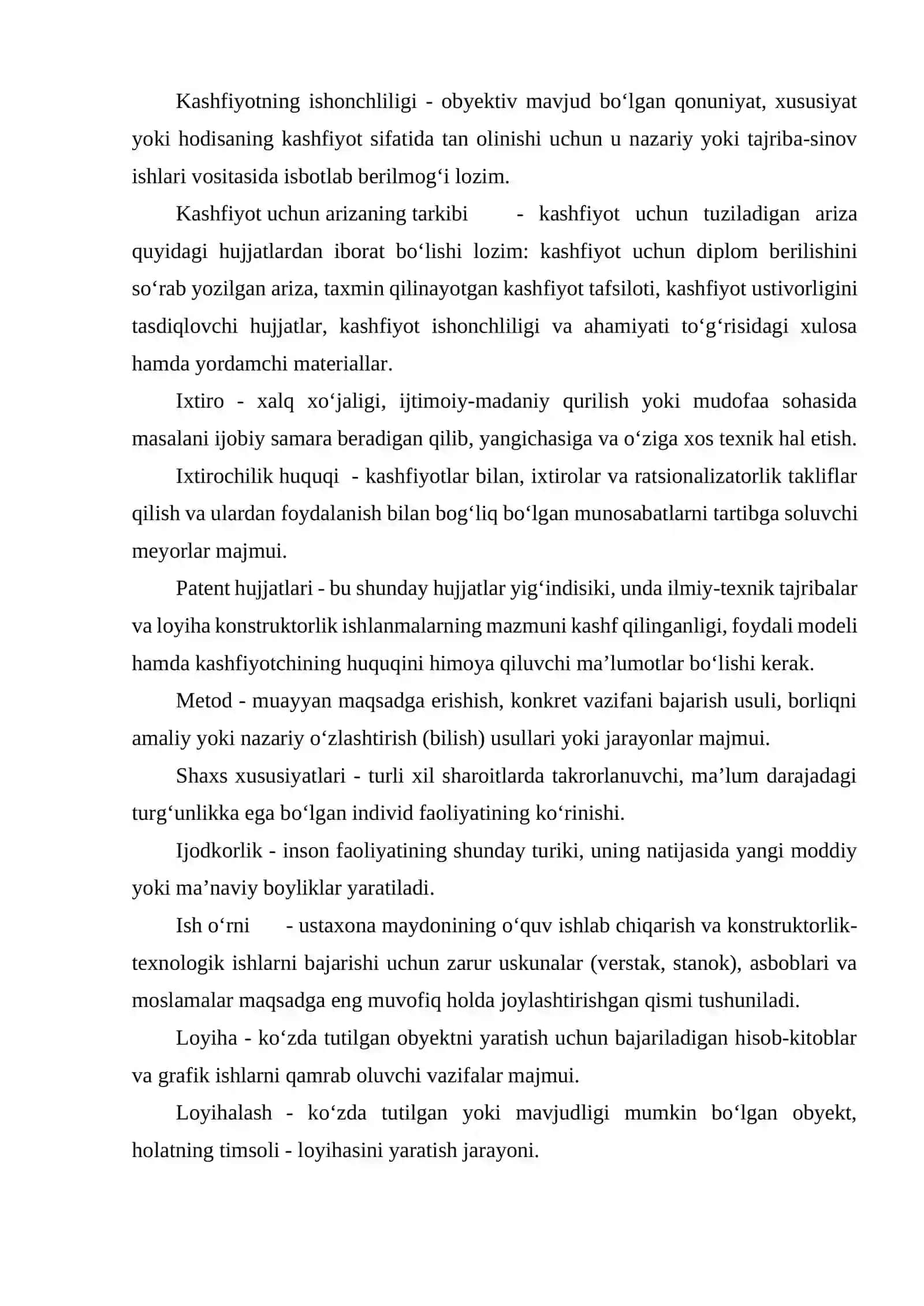 Ijodkorlik faoliyatining asosiy tushunchalari 3