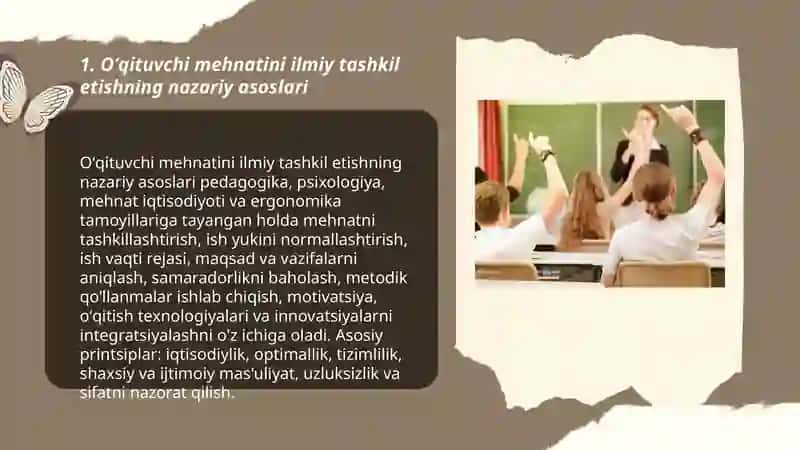 Oʻqituvchi mehnatini ilmiy tashkil etish 3