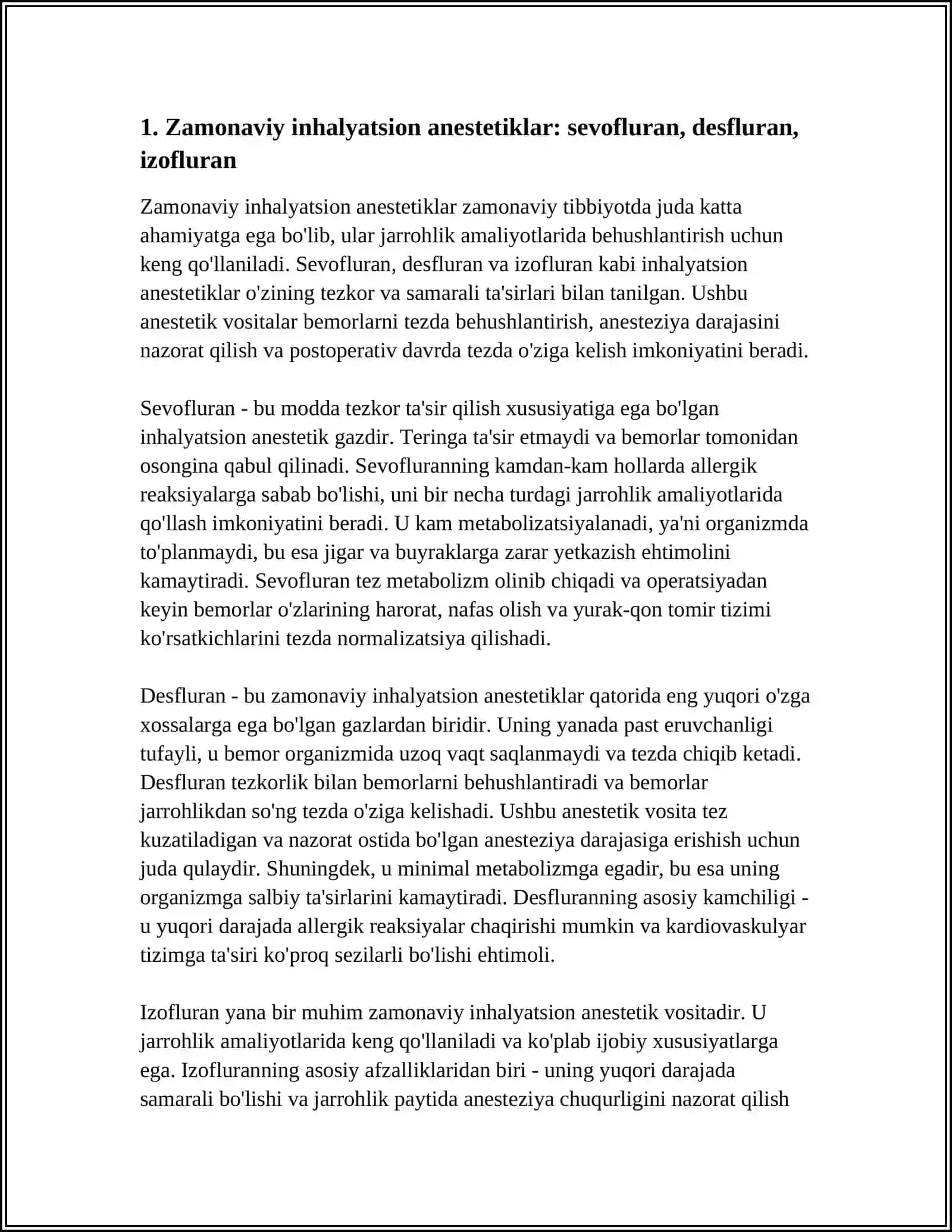 ZAMONAVIY ANESTETIK VOSITALAR 3