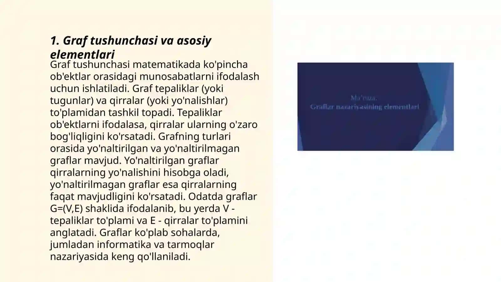 Graflar nazariyasi 3