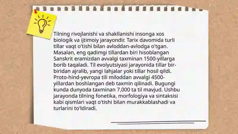 Sharq mutafakkirlarining til shakllanishiga old qarashlar 3