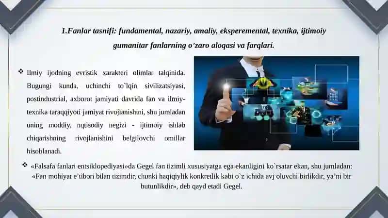 Fan ijtimoiy madaniy xodisa slayd 3