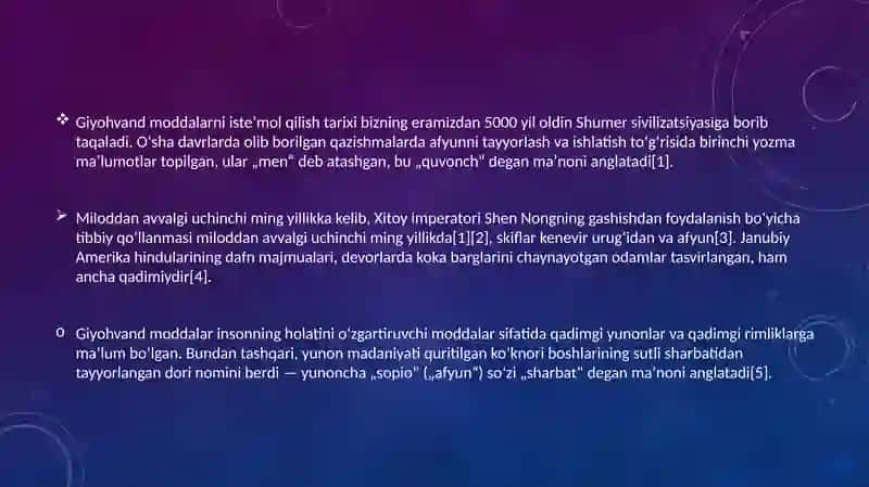 Narkomaniya va uning asoratlari 3