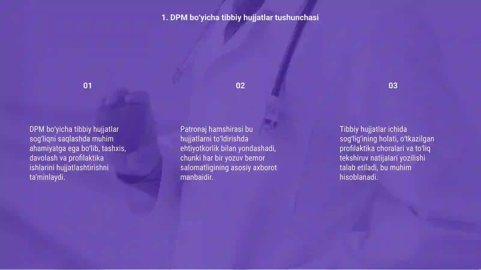 DPM da yuritiladigan tibbiy hujjatlar 3