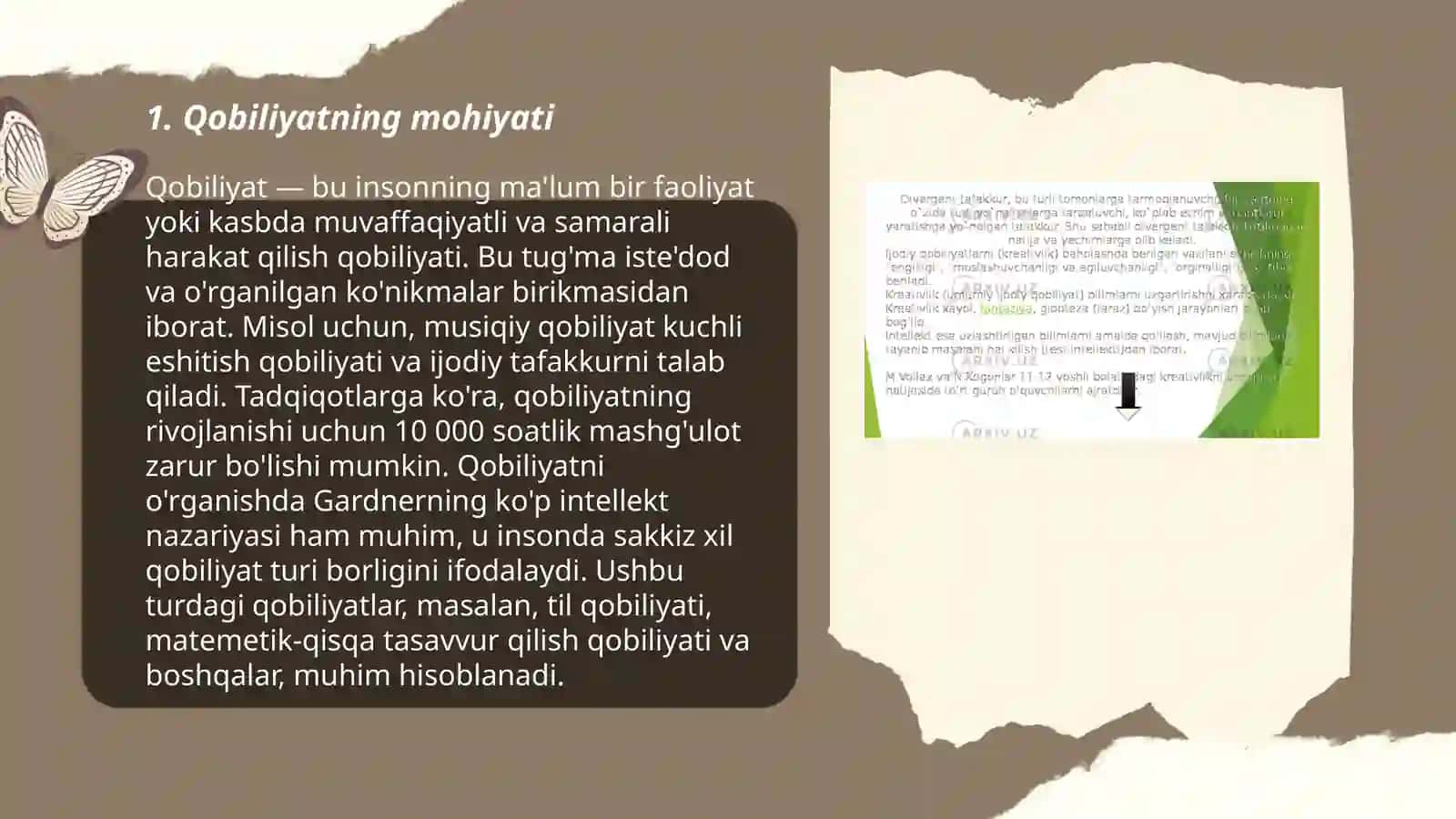 Qobiliyat haqida tushuncha 3