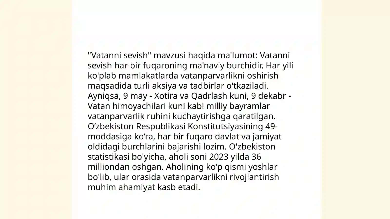 Vatanni sevish 3