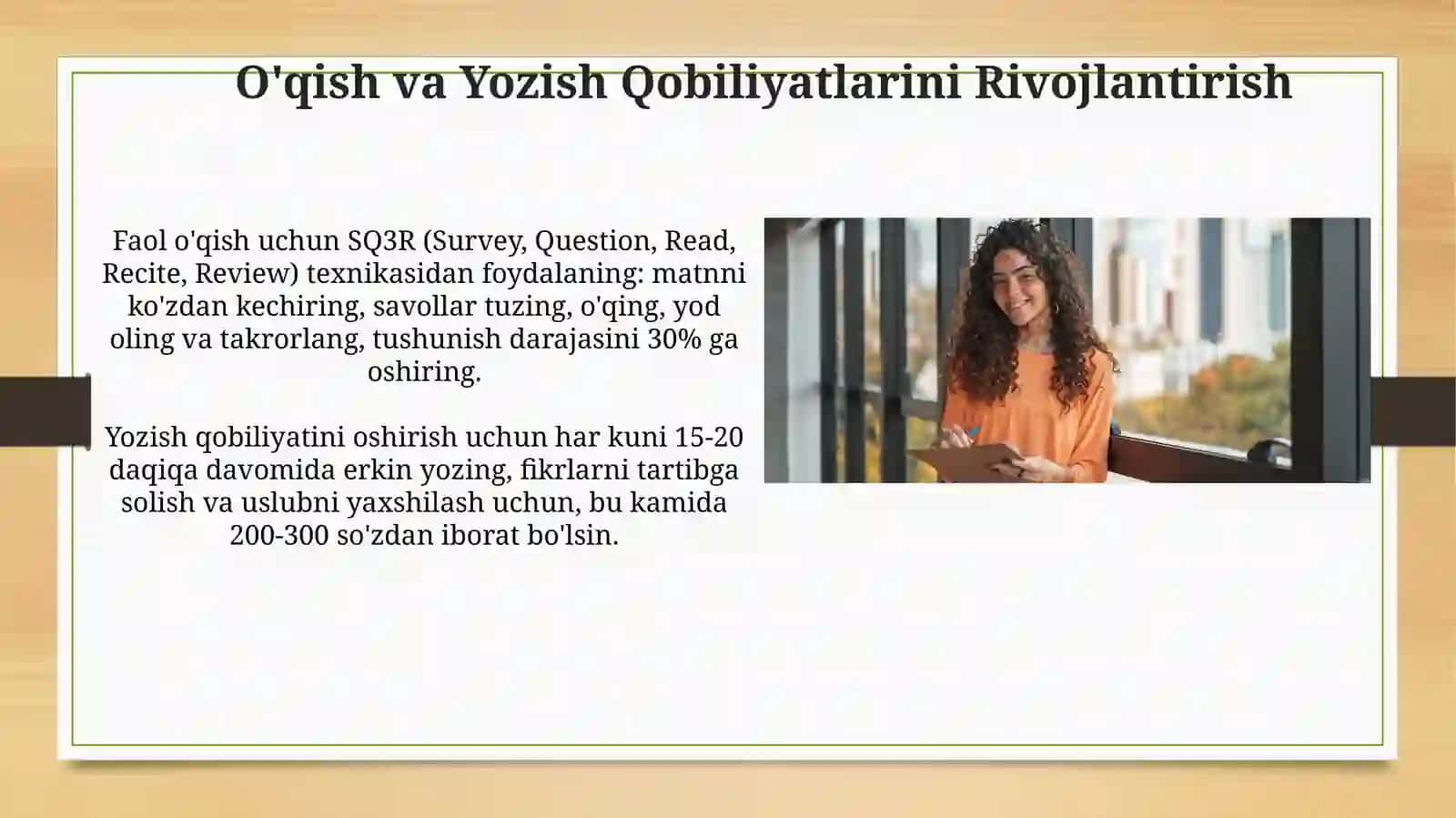 Akademik koʻnikmalarnirivojlantirishyoʻllari 3