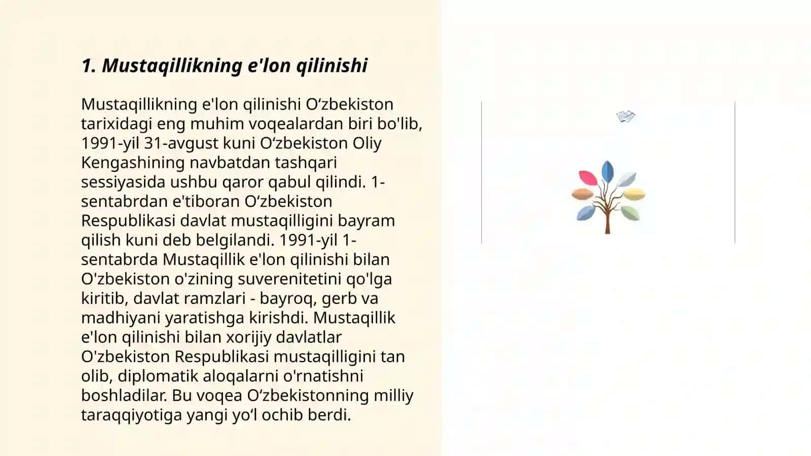 Mustaqillikning e'lon qilinishi 3