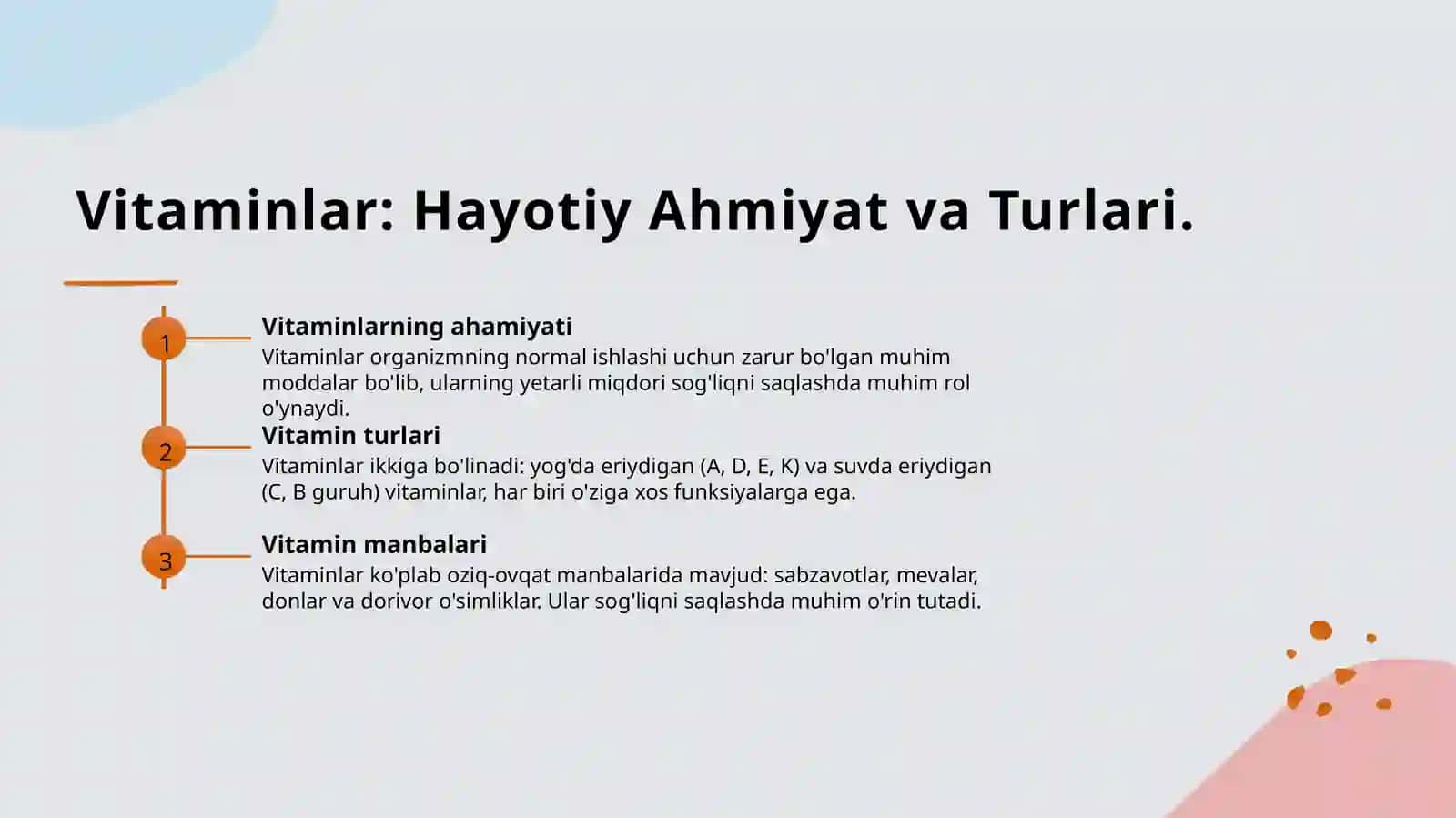 Vitaminlar: Hayotiy Ahmiyat va Turlari 3