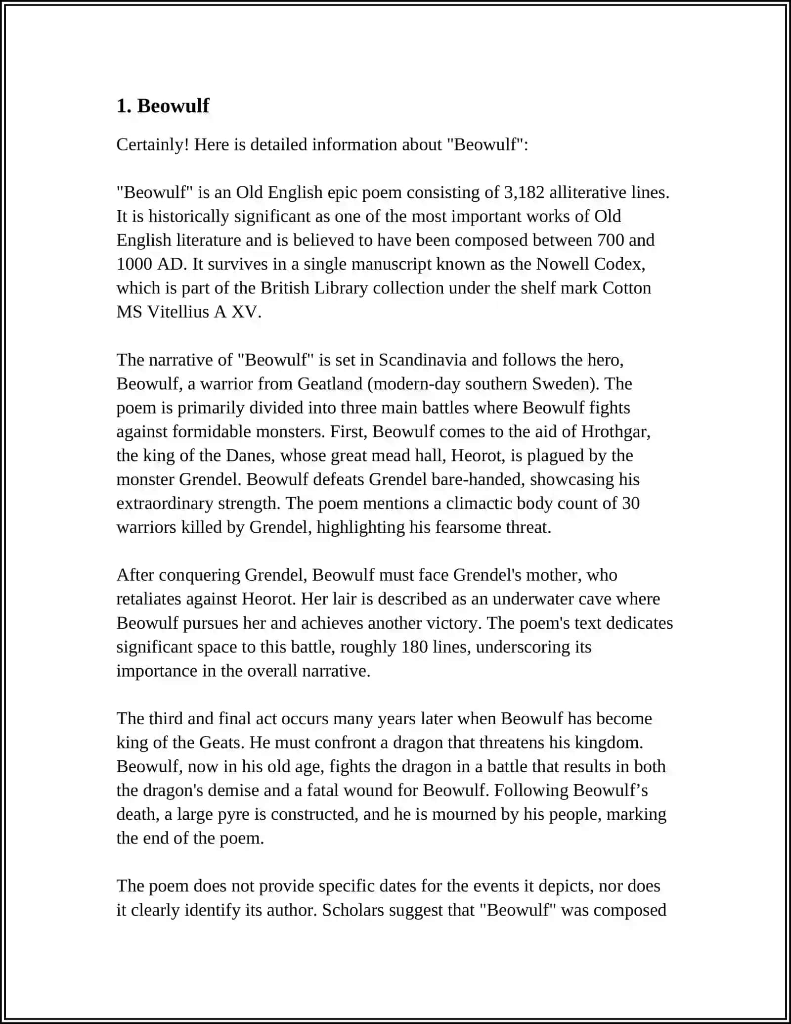 OLD ENGLISH LITERATURE 3