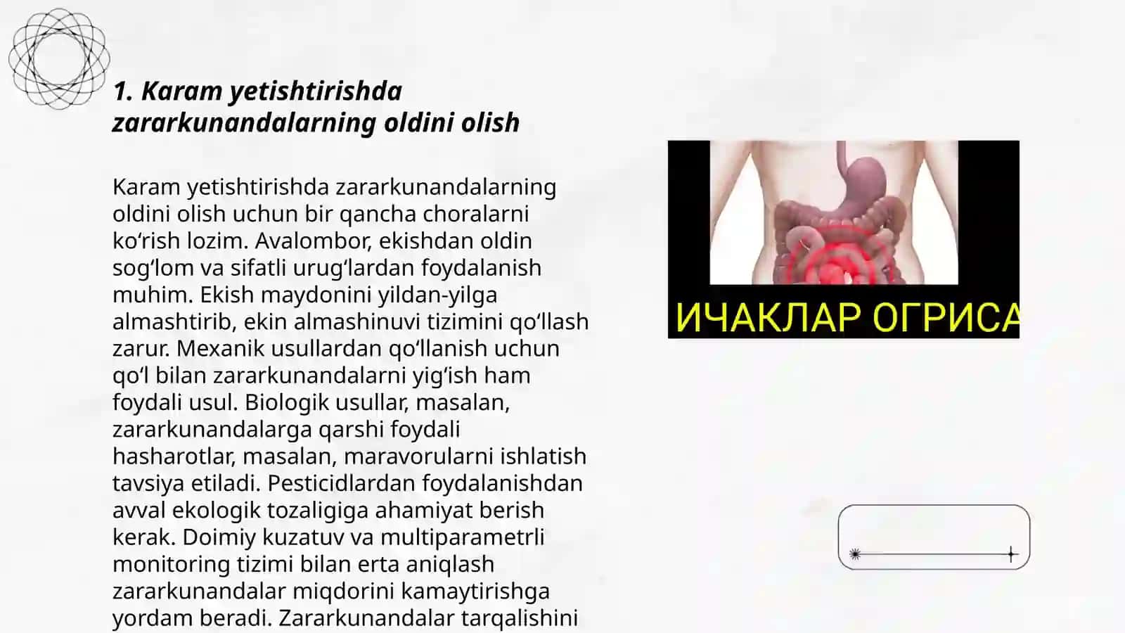 Karam va lavlagi kasalliklari 3