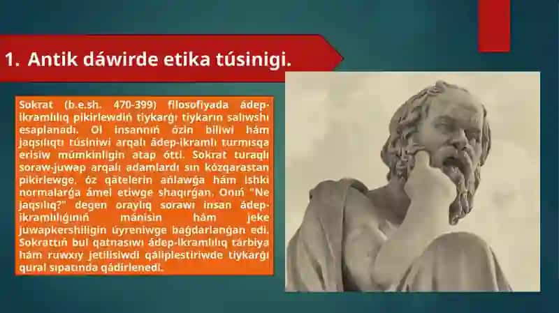 Etikalıq táliymatlardıń tariyxı 3