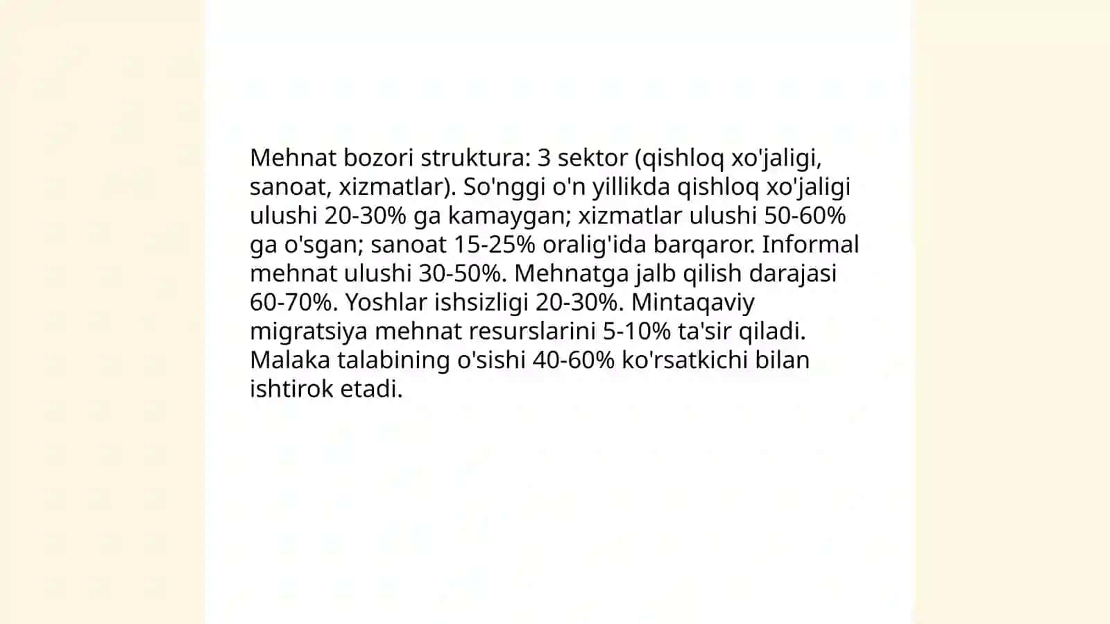 Mehnat Bozori va Korxonalarda Mehnat Resurslaridan Foydalanish 3