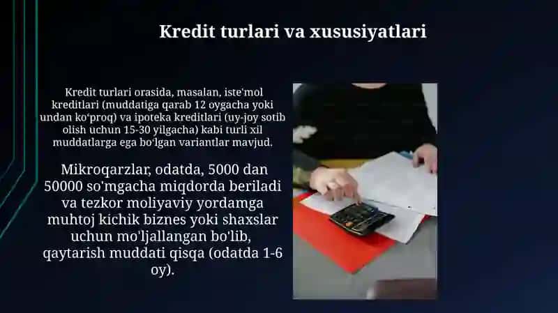 Pul muomalasi, kredit va banklar 3