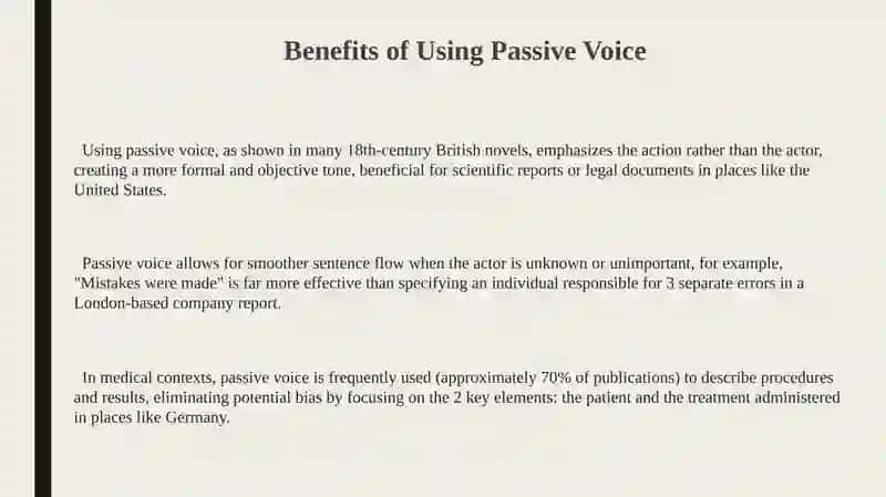 Active and Passive Voice in English Grammar 3