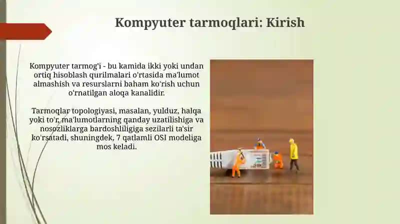 Kompyuter tarmoqlari 3
