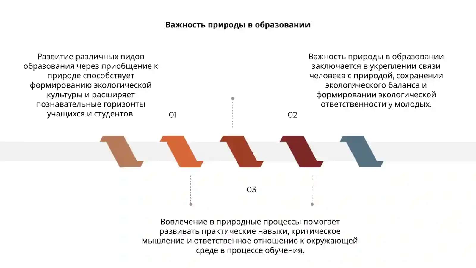 Развитие различных видов образования через приобщение к природе 3