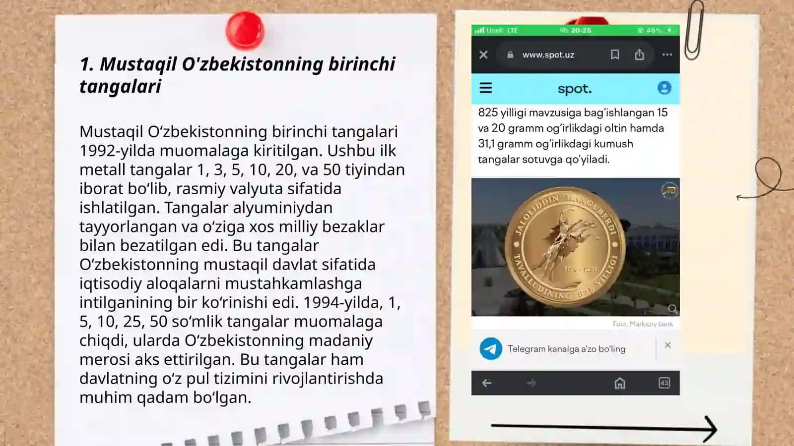 Mustaqil Özbekiston tangalari 3