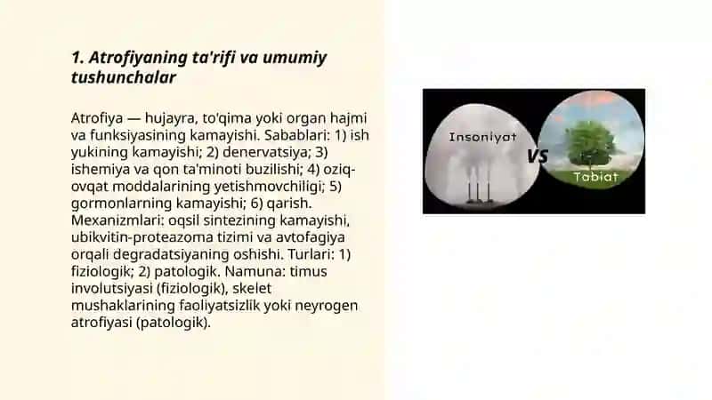 Аtrofiya va uning turlari 3