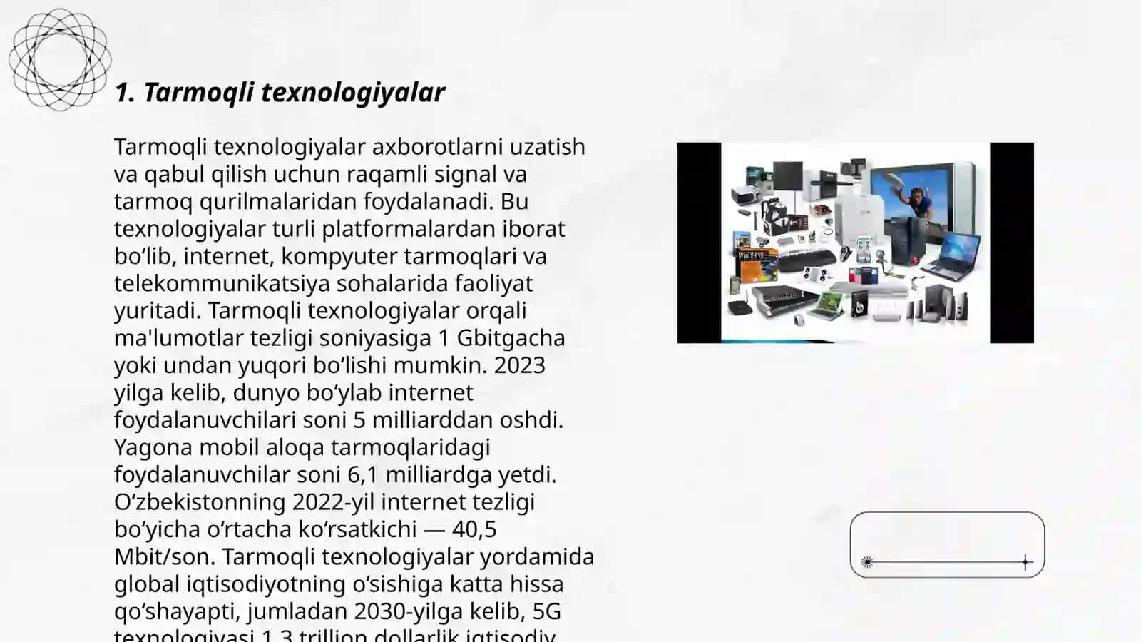 Tarmoqli texnologiyalar 3