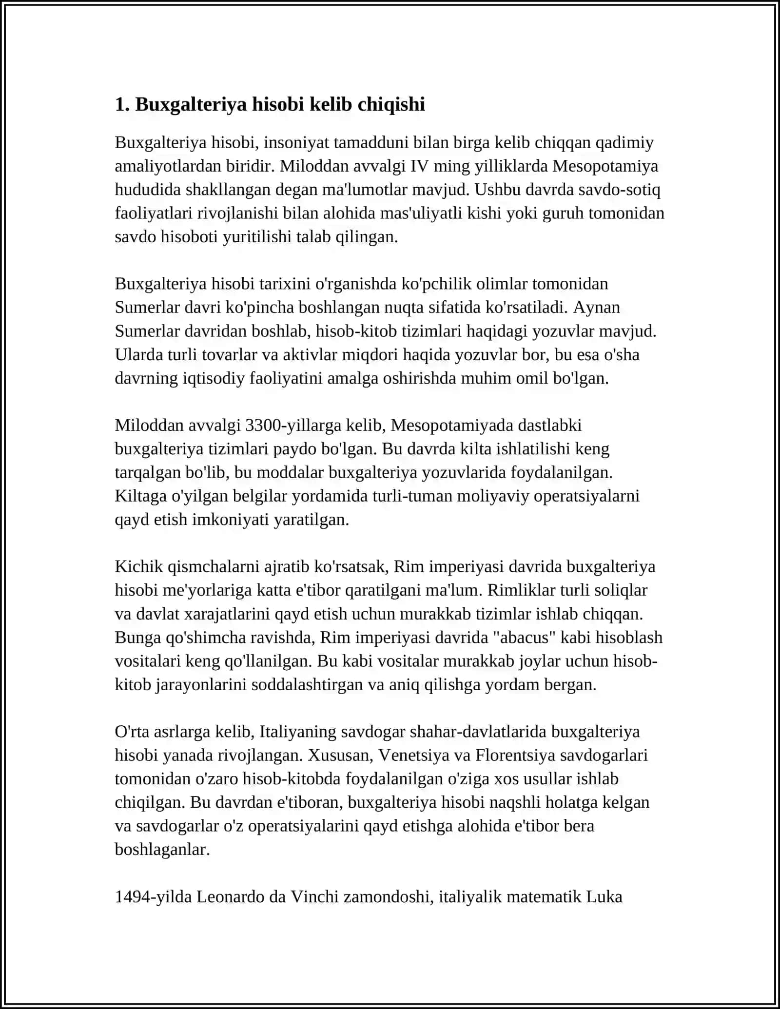 BUXGALTERIYA TARIXIGA 3