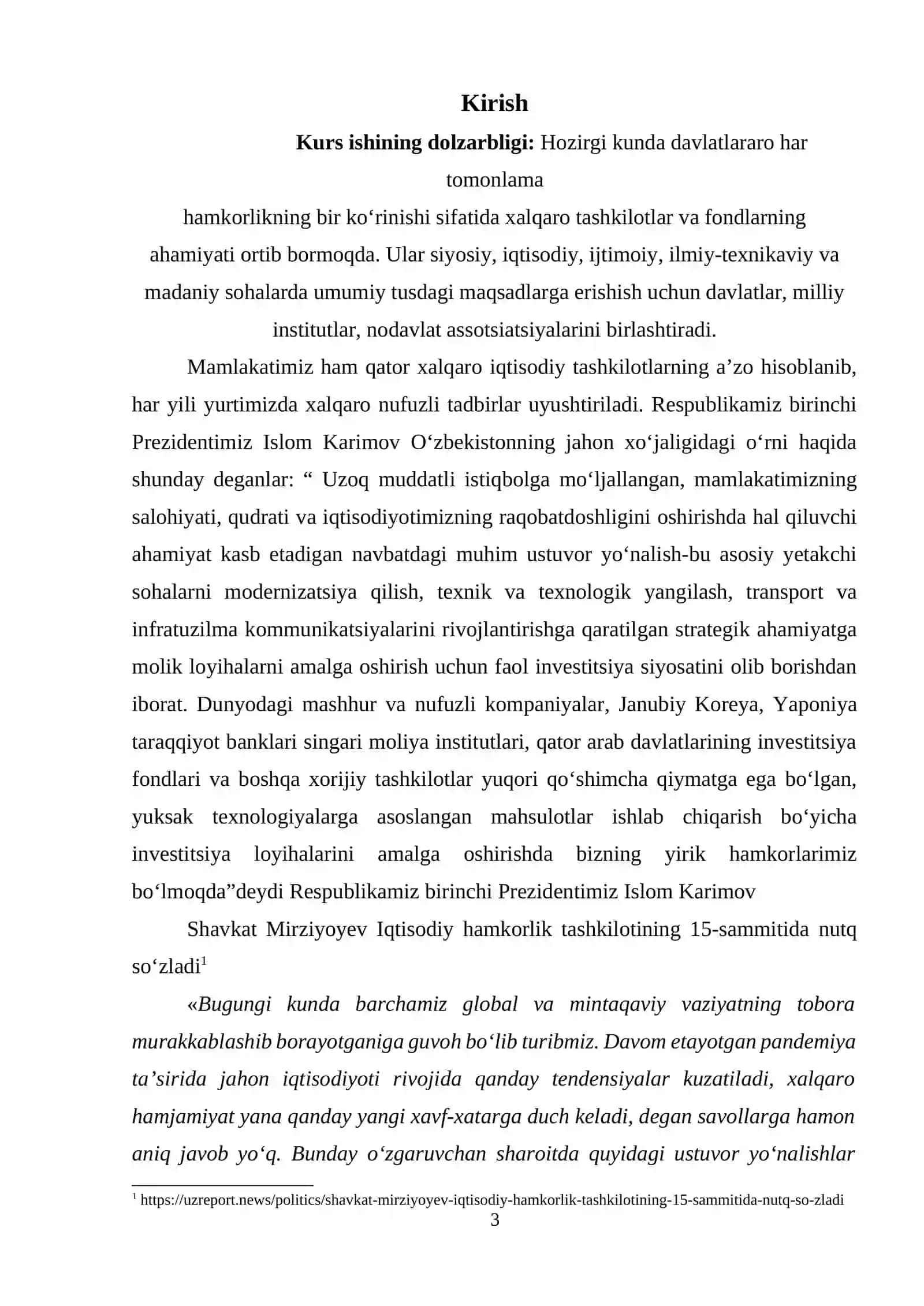 XALQARO IQTISODIY TASHKILOTLAR VA ULARNING VAZIFALARI 3