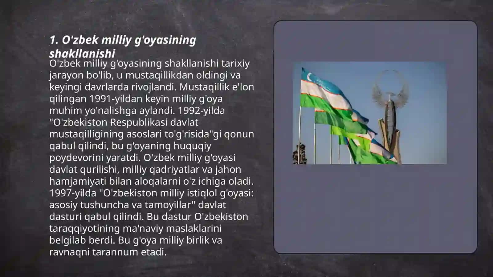 O'zbek milliy g'oyasining shakllanishi 3