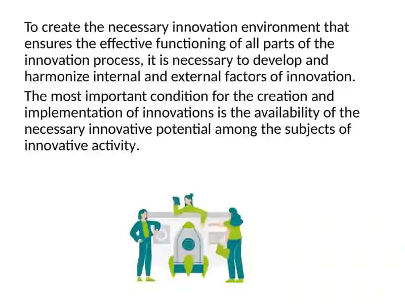 THECONCEPT OF THE INNOVATION ENVIRONMENT AND ITSSTRUCTURE 3