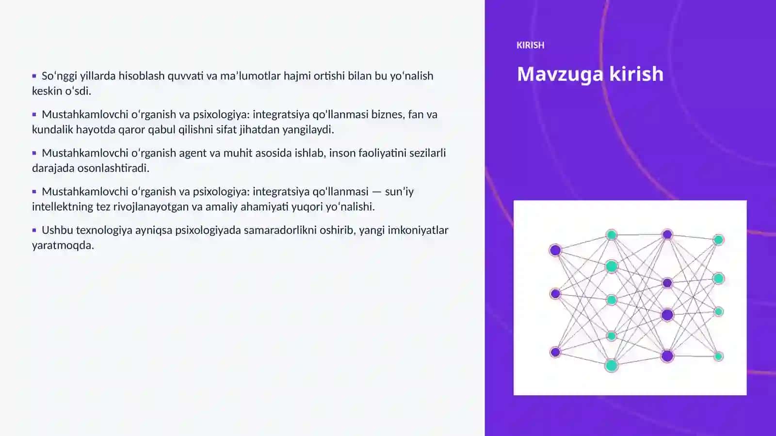Sun'iy intellekt • Professional taqdimot 3