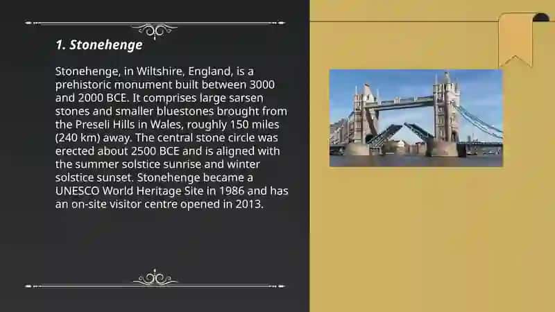 The Sightseeings of Great Britain 3