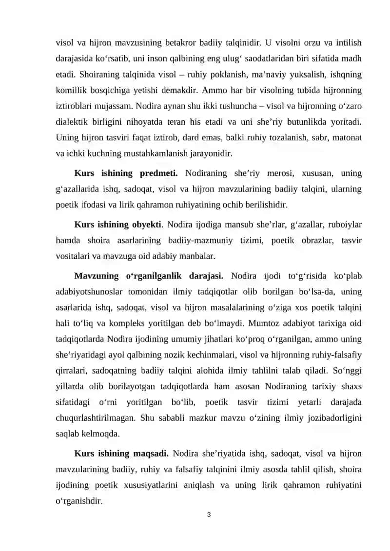 Nodira Ijodida Ishq va Sadoqat Tarannumi 3