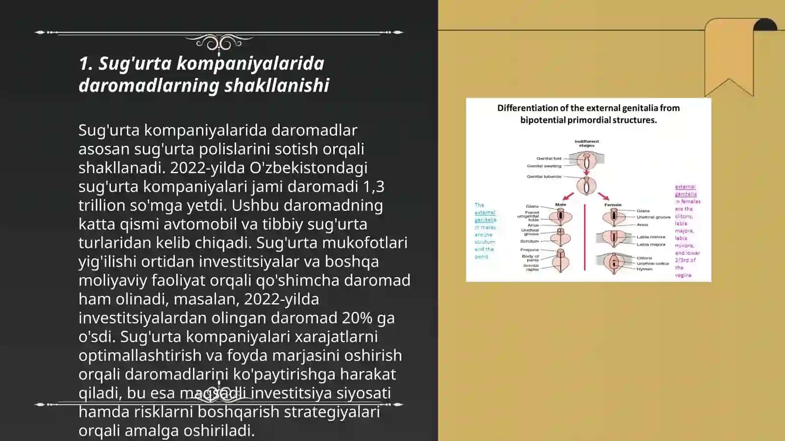 Sug'urta kompaniyasida daromadlarning shakllanishi 3