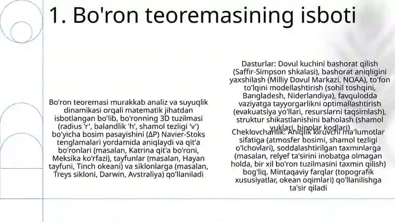 Shturm teoremasi va uning tatbiqlari 3