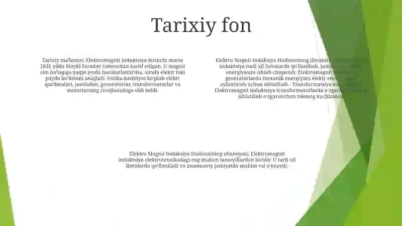 Elektro Magnit Induksiya Hodisasi 3