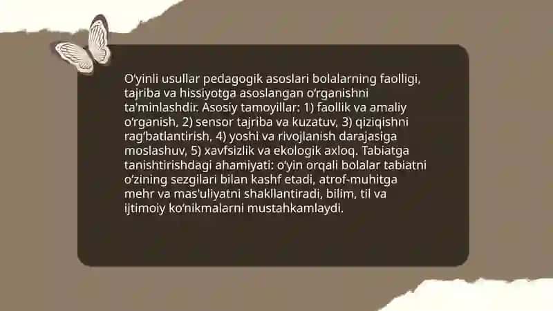 Tabiat bilan tanishtirish metodikasi 3