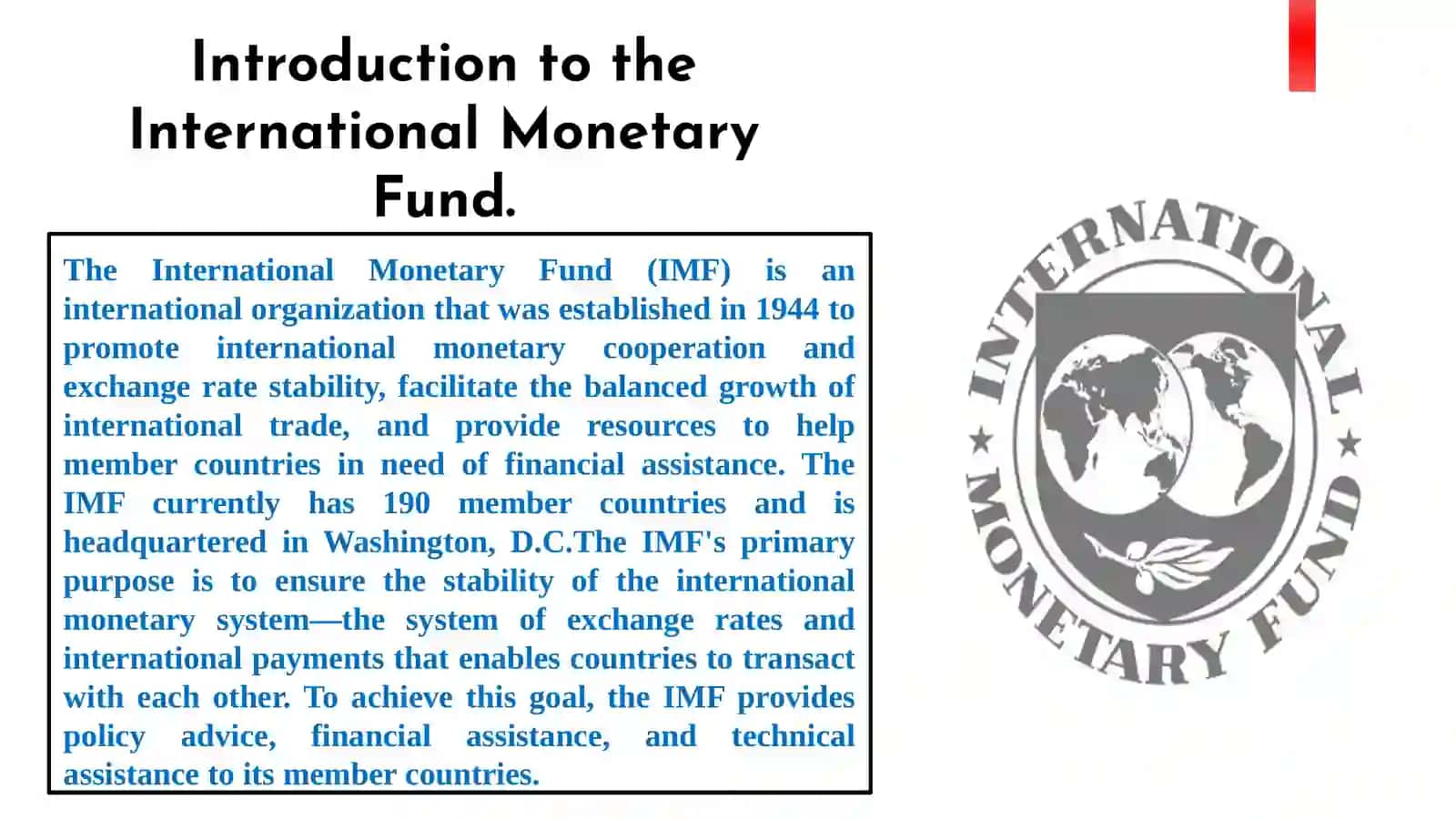 Understanding the International Monetary Fund 3