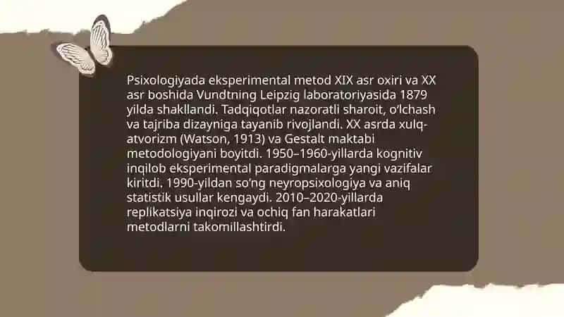 Psixalogiyada ekismiriment metodi 3