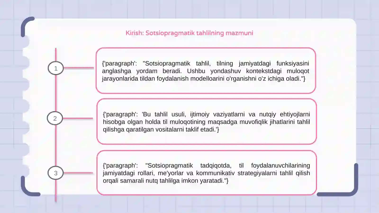 Oʻzbek tilining sotsiopragmatik tadqiqi muammolari 3