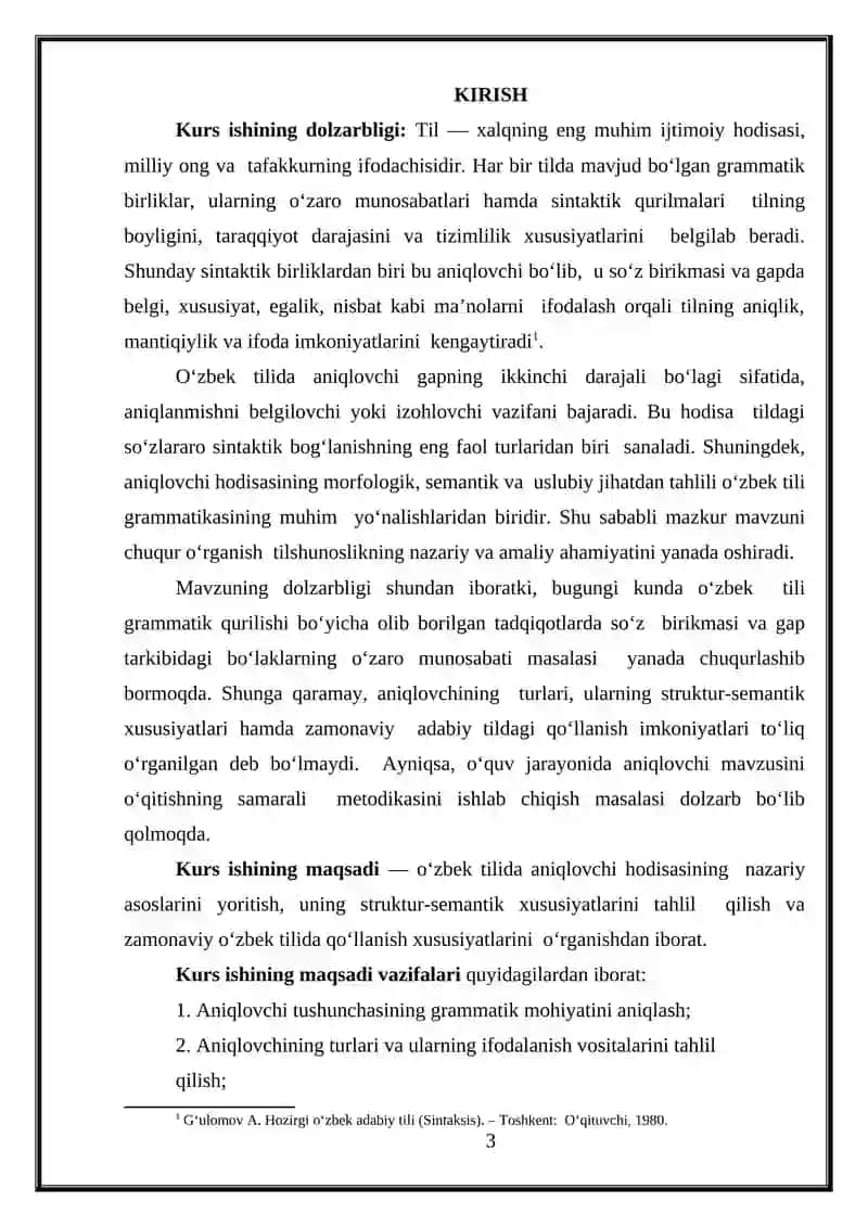 ANIQLOVCHI VA UNING O‘ZBEK TILSHUNOSLIGI TATQIQI. 3