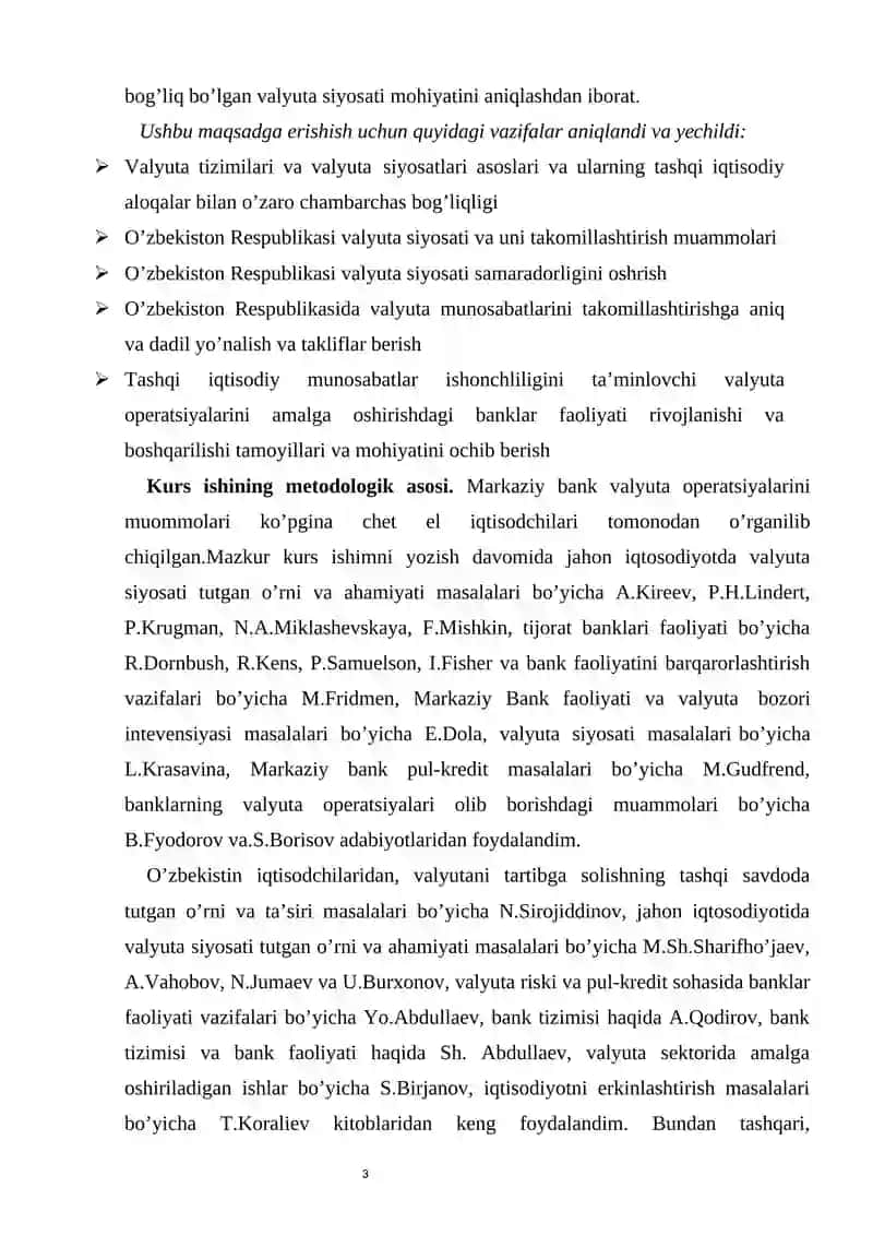 O‘zbekiston Respublikasi valyuta siyosati 3