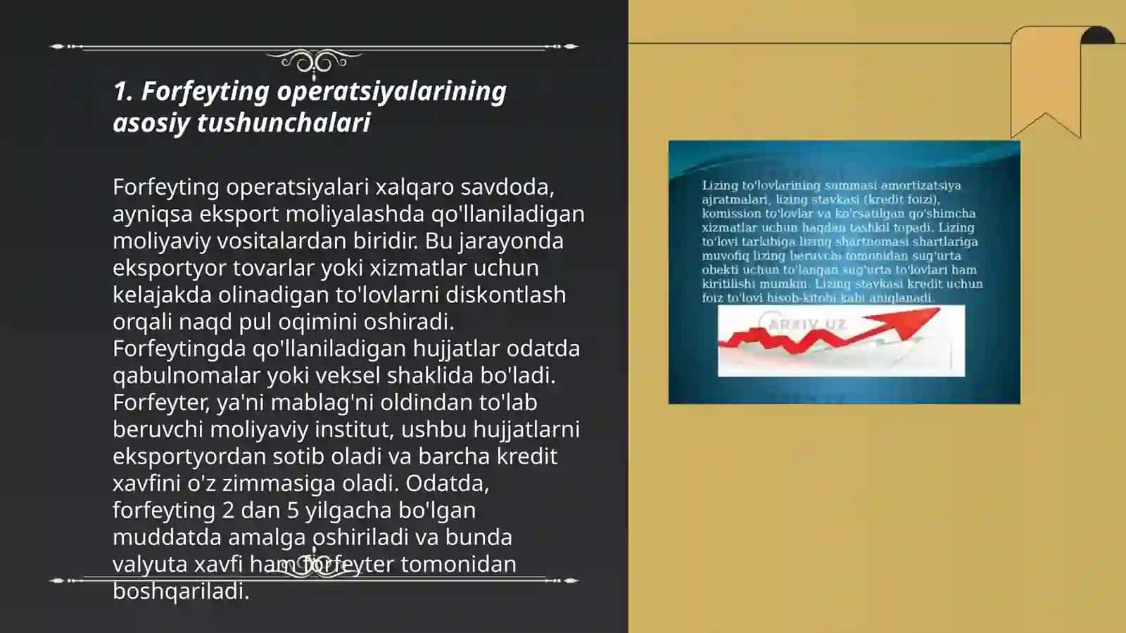Banklarda forfeyting operatsiyalari 3