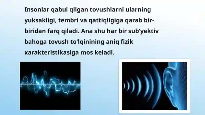 Mexanik to’lqinlarning inson organizmiga ta’siri. 3