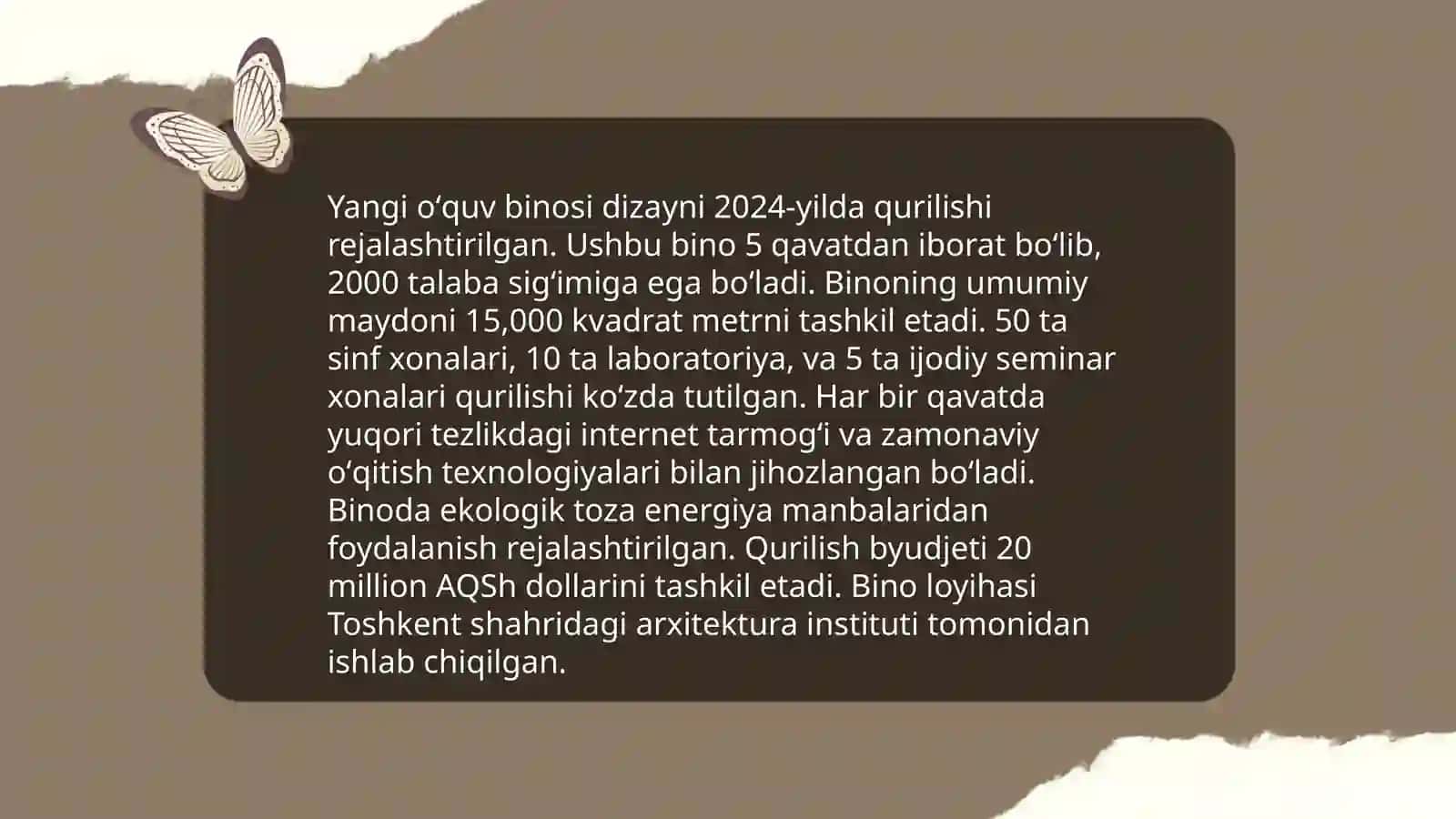 Yangi oʻquv binosi 3