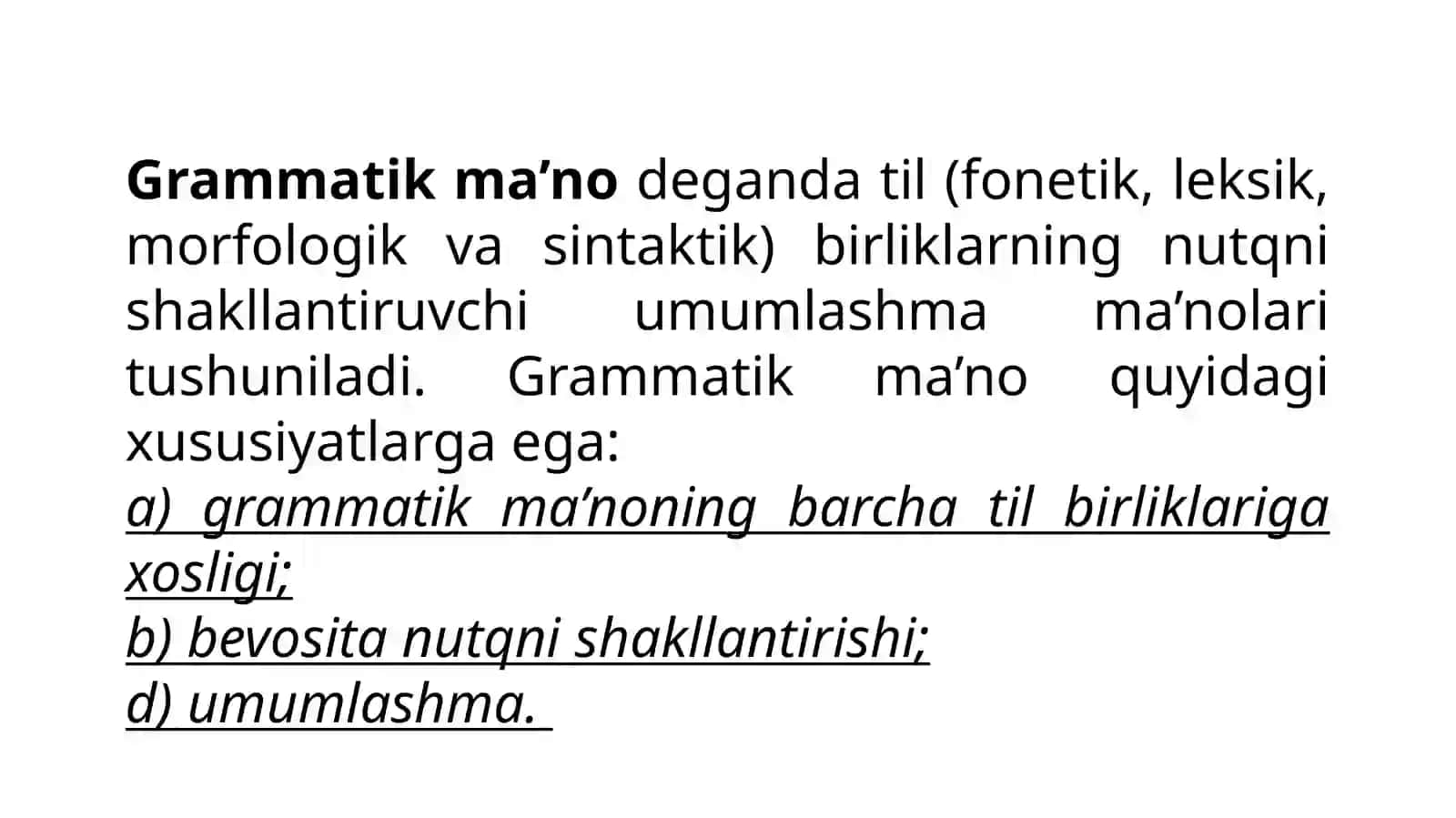 Grammatika haqida umumiy ma’lumot 3