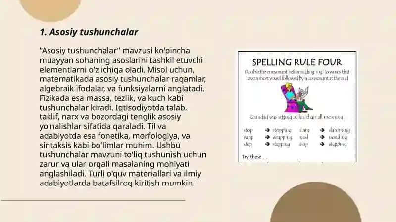 Asosiy tushunchalar 3