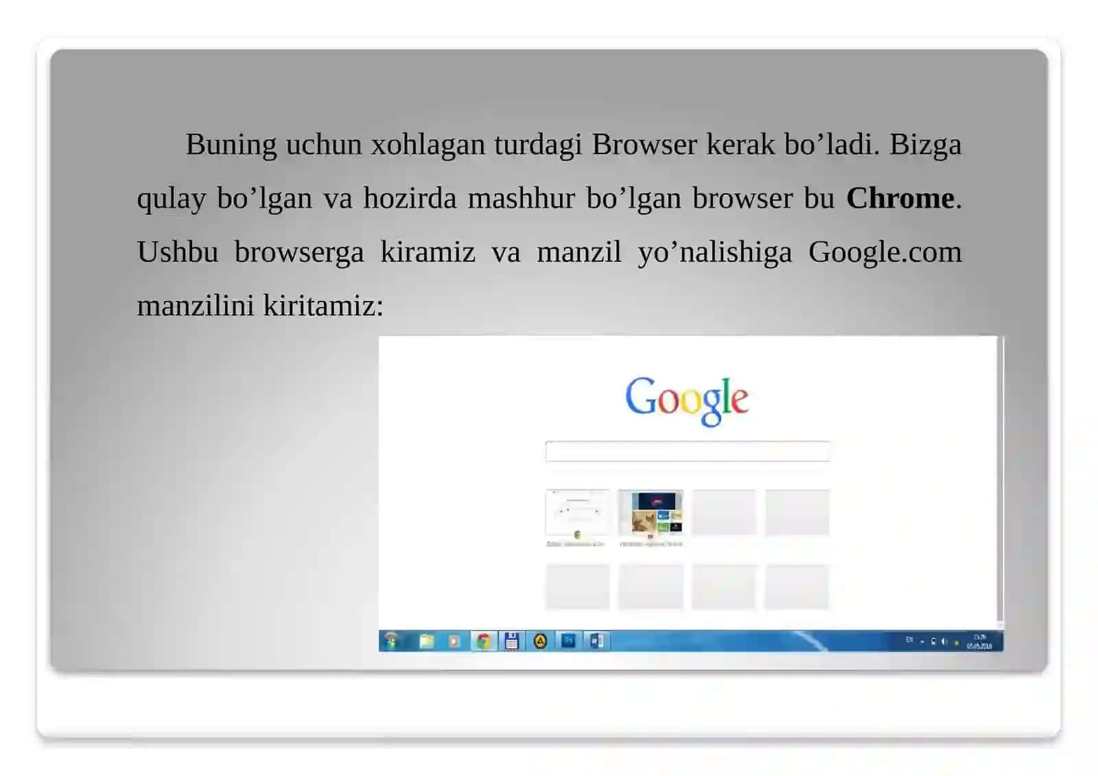 Google Search va uning imkoniyatlari 3