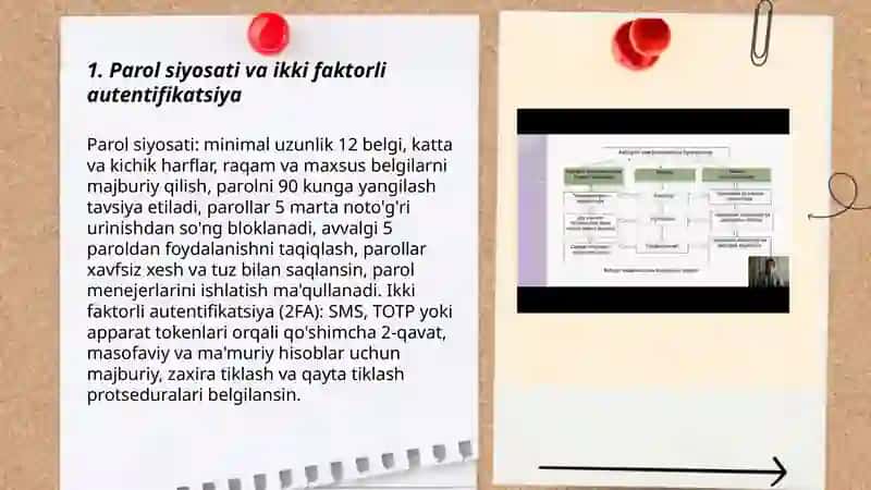 Axborot xavfsizligini ta'minlash usullari 3