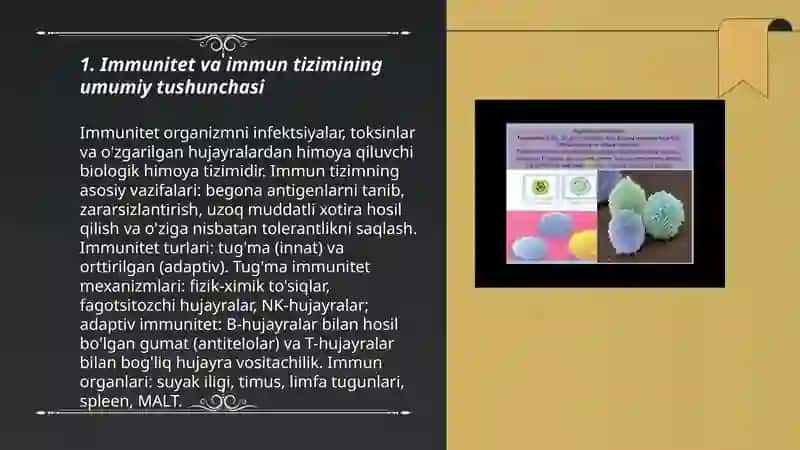 Immunitet va immun sistema 3