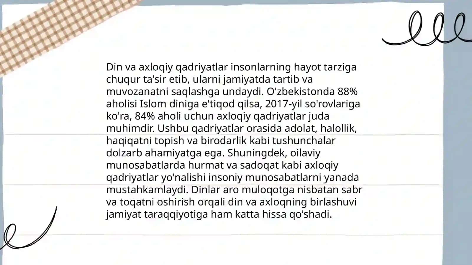 Din va axloq 3